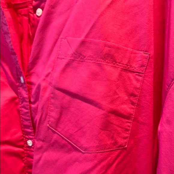 Old navy- Women's Pink Button-Up Shirt - Picture 2 of 4